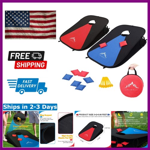 Complete portable cornhole - complete, set