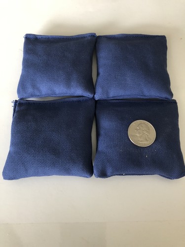 Blue mini cornhole bean - blue, cornhole,